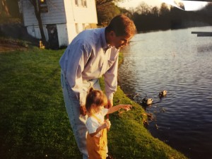 Feeding Ducks With Laura